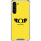 University of Oregon Ducks Yellow Galaxy S24 FE Clear Case